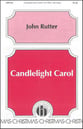 Candlelight Carol SATBB choral sheet music cover